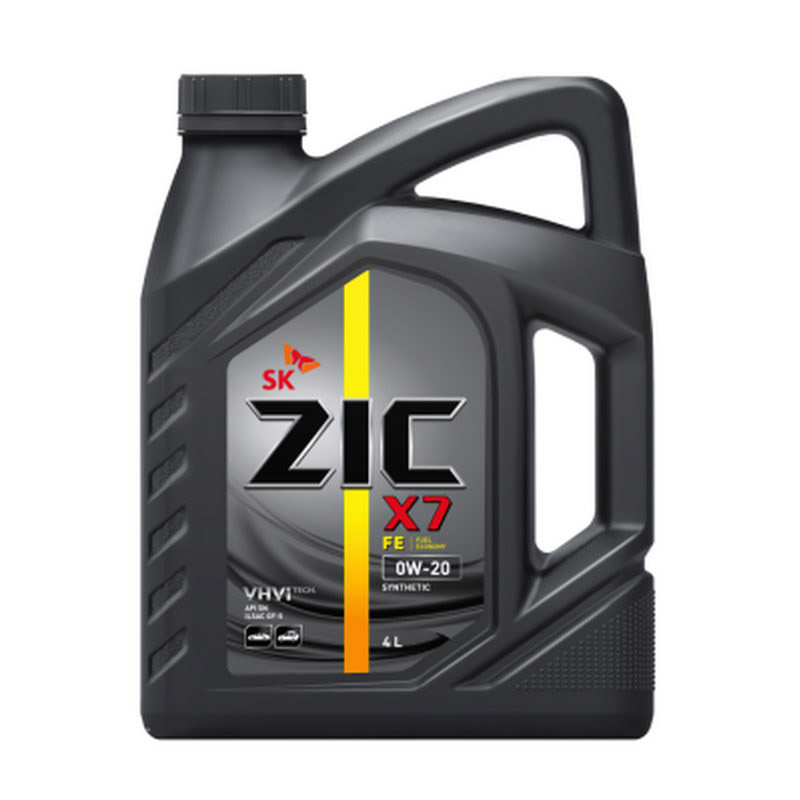 Моторне масло ZIC X7 0W-20 4 л