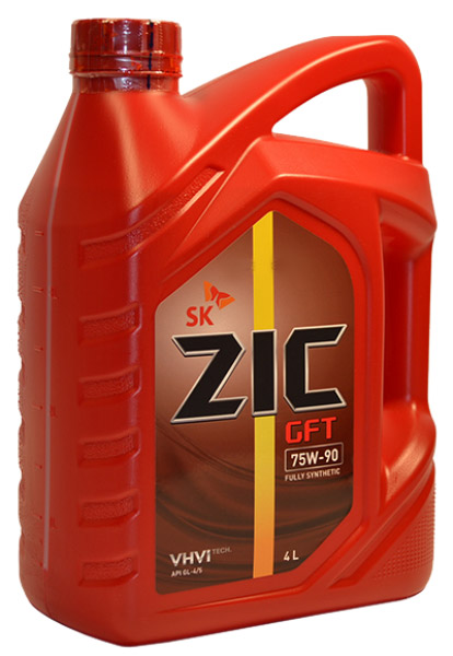 Трансмиссионное масло ZIC GFT 75W-90 4л