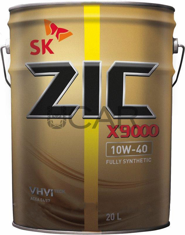 Моторное масло ZIC X9000 10W-40 20 л