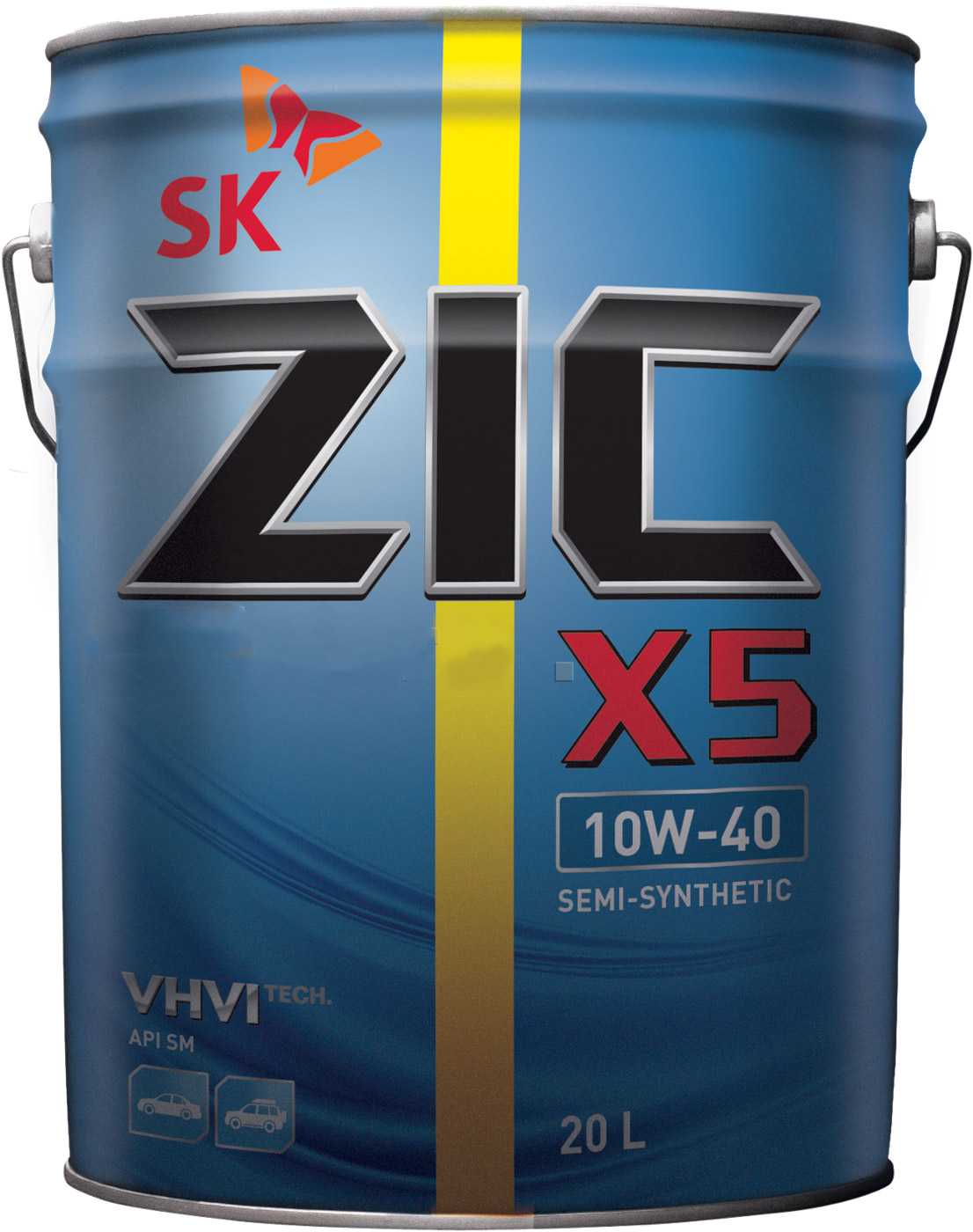 Моторное масло ZIC X5 10W-40 20 л