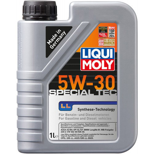 Масло моторное LIQUI MOLY SPECIAL TEC LL 5W-30 1Л