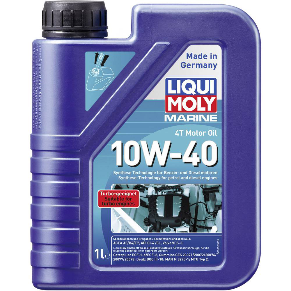 Моторна олива LIQUI MOLY MARINE 4T MOTOR OIL 10W-40 1Л