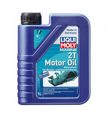 Моторна олива LIQUI MOLY для водной техники MARINE 2T MOTOR OIL 1Л