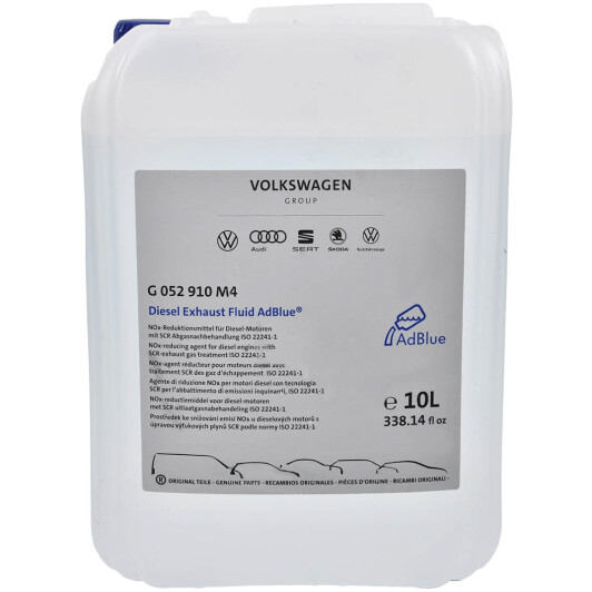 Жидкость AdBlue VAG G052910A4 10л