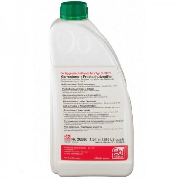 Антифриз FEBI Ready Mix (жёлто-зеленый) G11 1,5л