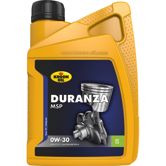 Моторна олива KROON OIL Duranza MSP 0W-30 5л