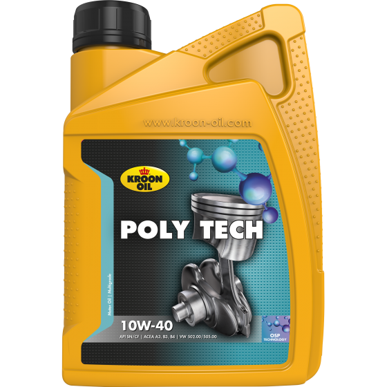 Моторна олива KROON OIL POLY TECH 10W-40 5л