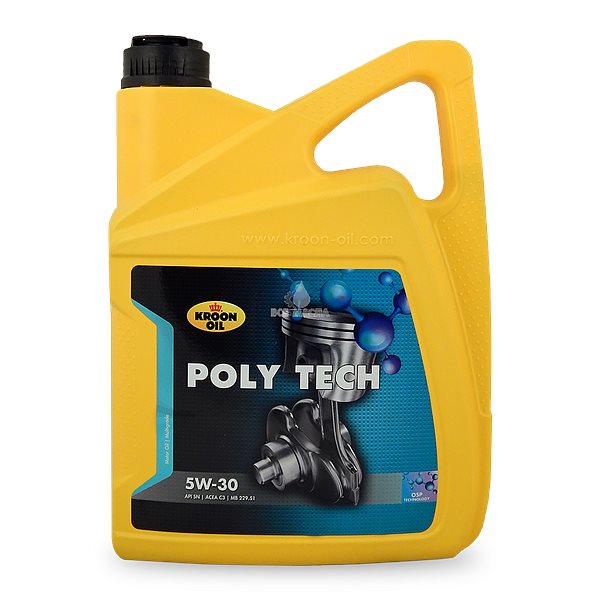 Масло моторное KROON OIL POLY TECH 5W-30 5л