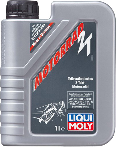 Масло моторное LIQUI MOLY MOTORBIKE 2T STREET 1Л