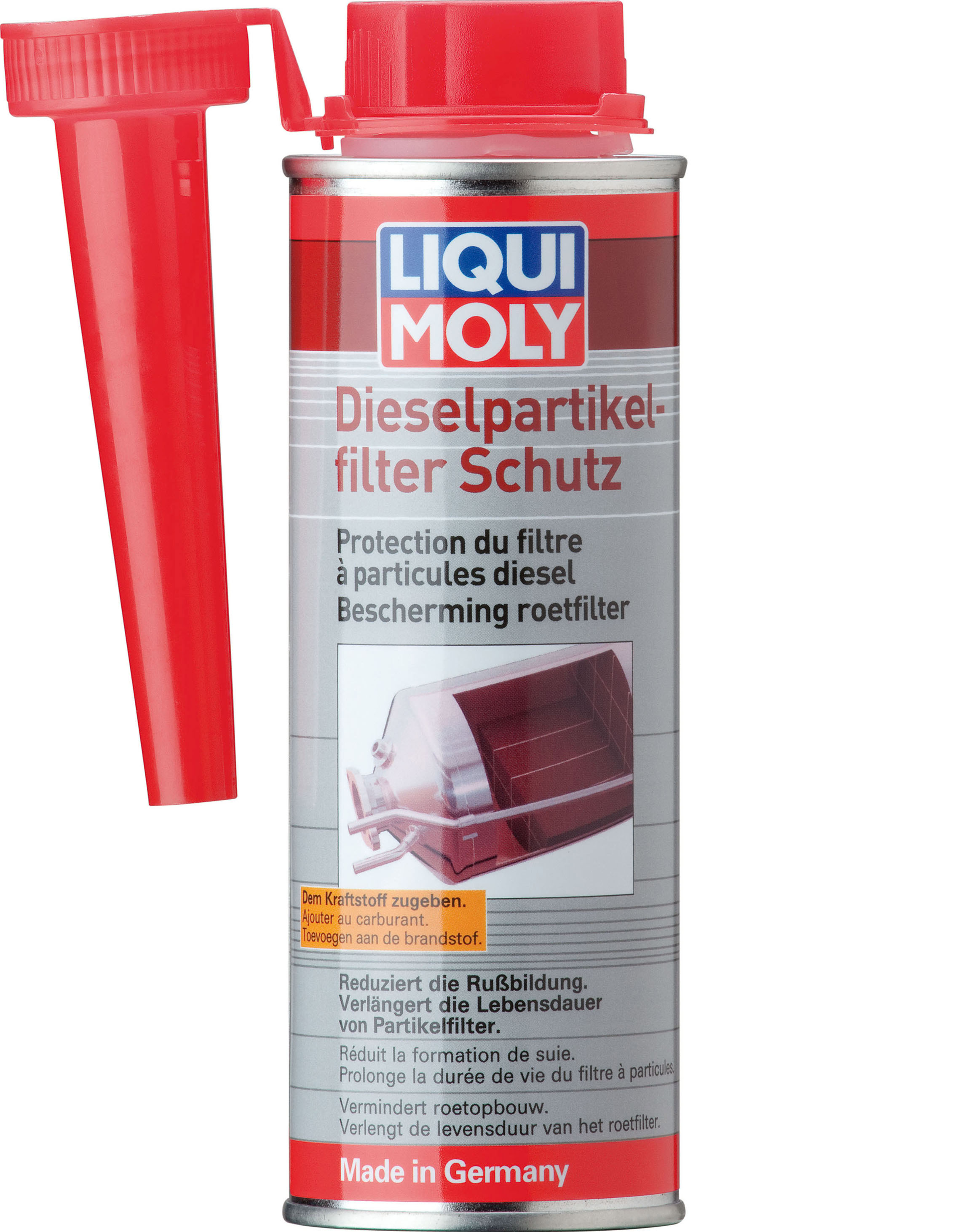 Присадка LIQUI MOLY DIESEL PARTIKELFILTER SCHUTZ 0,25Л