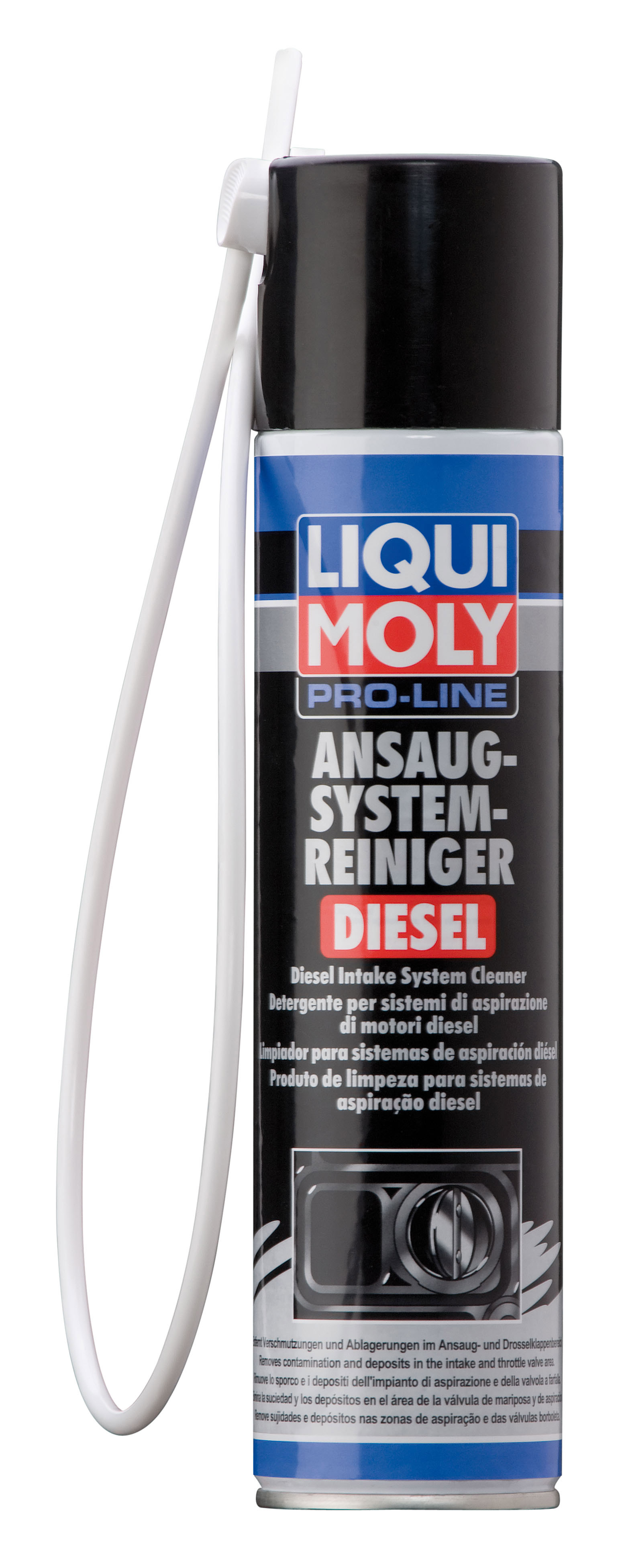 Очиститель LIQUI MOLY дизельного впуска PRO-LINE ANSAUG SYSTEM-REINIGER DIESEL 0,4Л