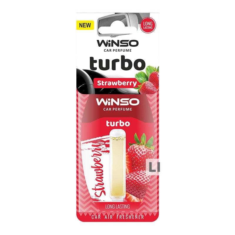 Освежитель воздуха Winso с капсулой Turbo Strawberry