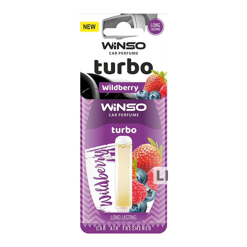 Освежитель воздуха Winso с капсулой Turbo Wildberry