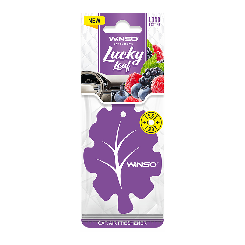 Освежитель воздуха WINSO Lucky Leaf Wildberry 