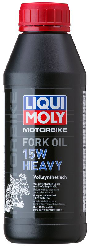 Масло LIQUI MOLY для мотовилок и амортизаторов MOTORBIKE (MOTORRAD) FORK OIL 15W HEAVY 0,5Л