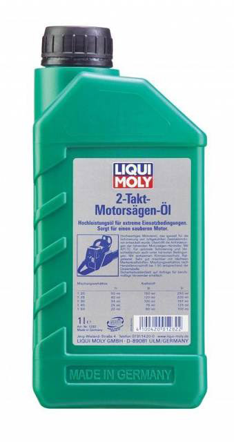 Масло LIQUI MOLY для бензопил 2-TAKT-MOTORSAGEN-OL 1Л