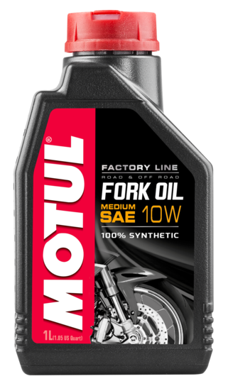 Гидравлическая жидкость MOTUL Fork Oil Medium Factory Line 10W 1л