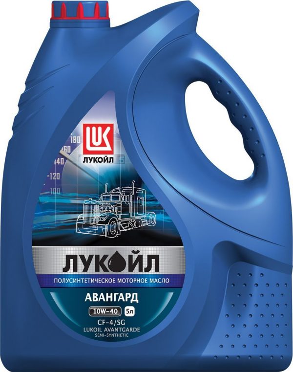 Масло моторное ЛУКОЙЛ Авангард 10W-40 CF-4/SG 5 л