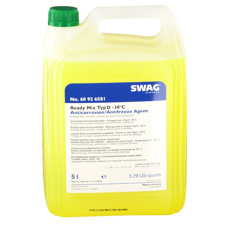 Антифриз SWAG G11 Ready Mix -30°C 60926581 5 л