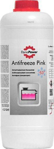 Антифриз DynaPower Pink G12+ 1,5л