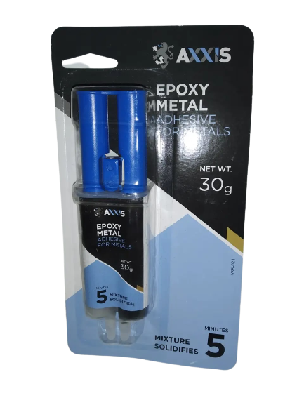 Клей для металла шприц Epoxy-M 30г док