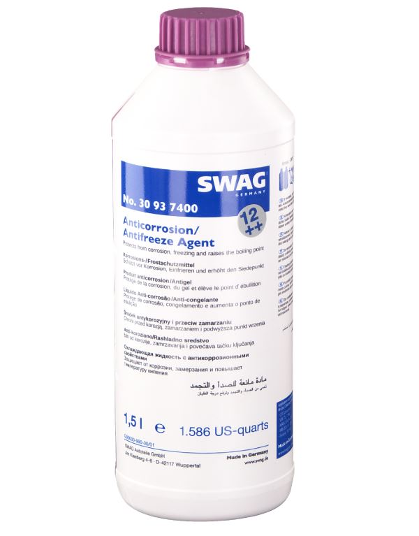 Антифриз SWAG G12++ (сиреневый) (-40 °C) 1.5 л