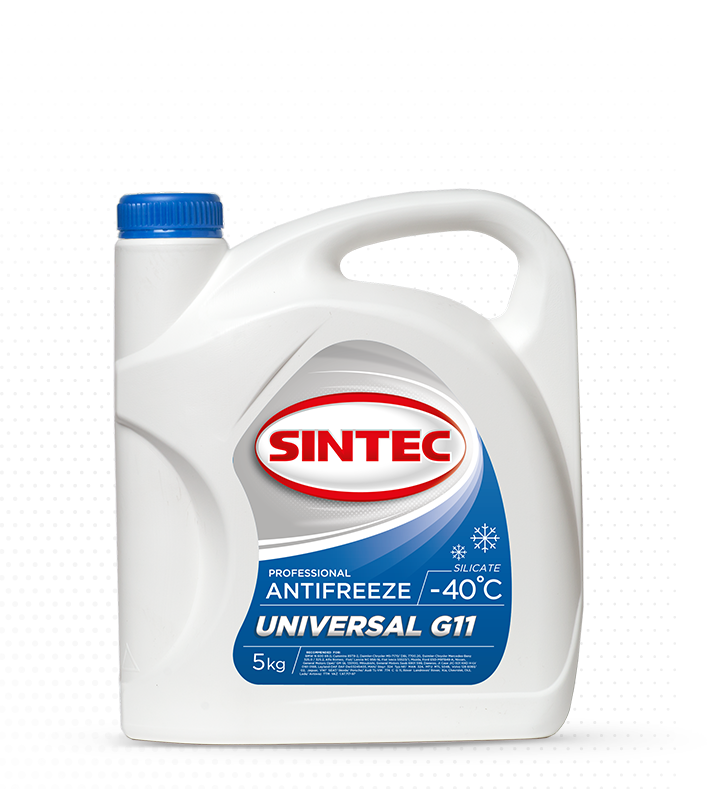 Антифриз Sintec Universal G11 (-40) 5кг