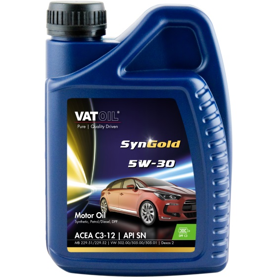 Масло моторное Vatoil SynGold 5W-30 1 л