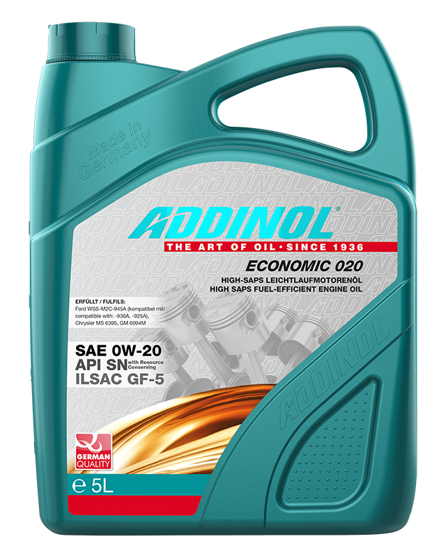 Моторна олива ADDINOL Economic 020 0W-20 1 л