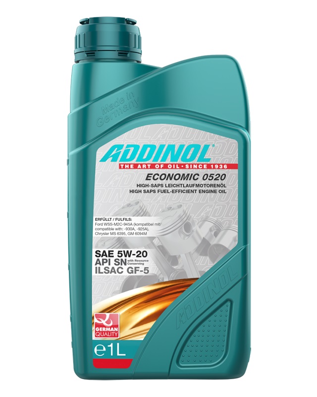 Моторна олива ADDINOL Economic 0520 5W-20 1 л