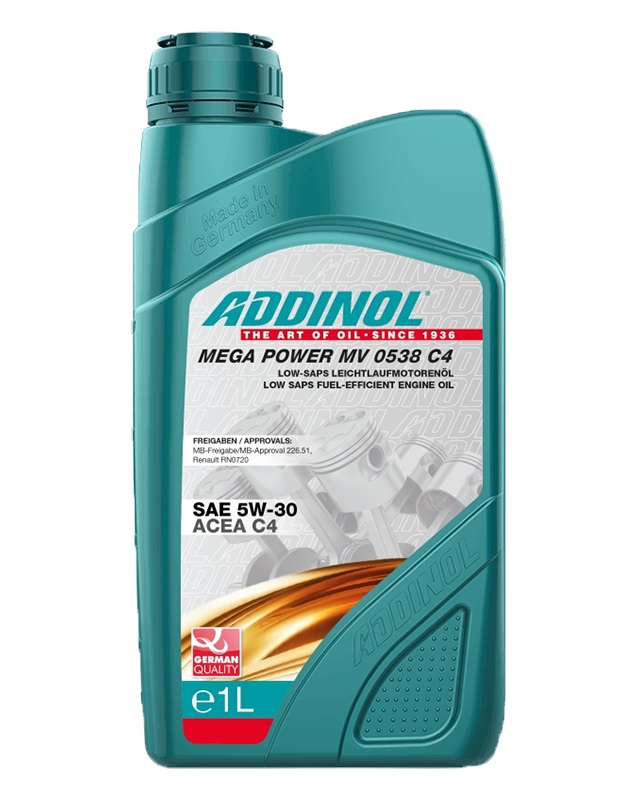 Моторна олива ADDINOL Mega Power MV 0538 C4 5W-30 1 л