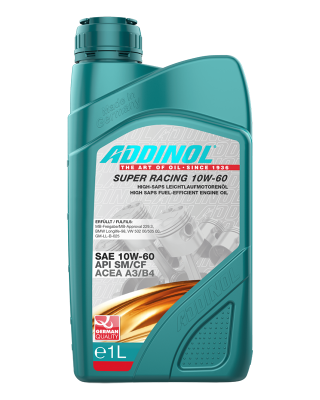 Масло моторное ADDINOL Super Racing 10W-60 1 л