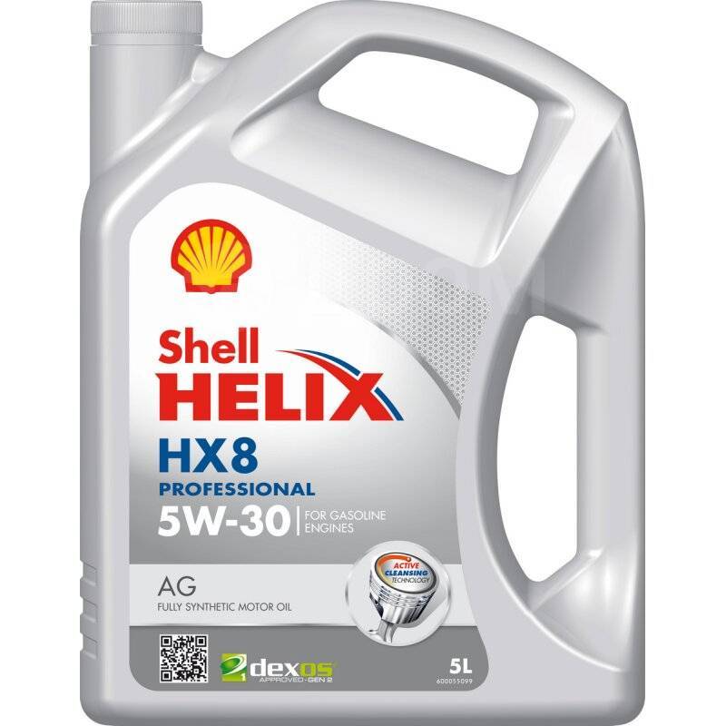 Масло моторное Shell Helix HX8 Professional AG 5W-30 5л