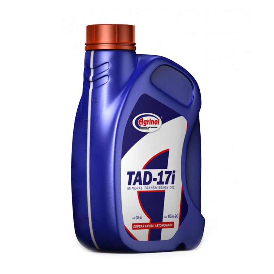 Масло Agrinol трансмісійне ТАД-17і SAE 85W-90, API GL-5 4Л