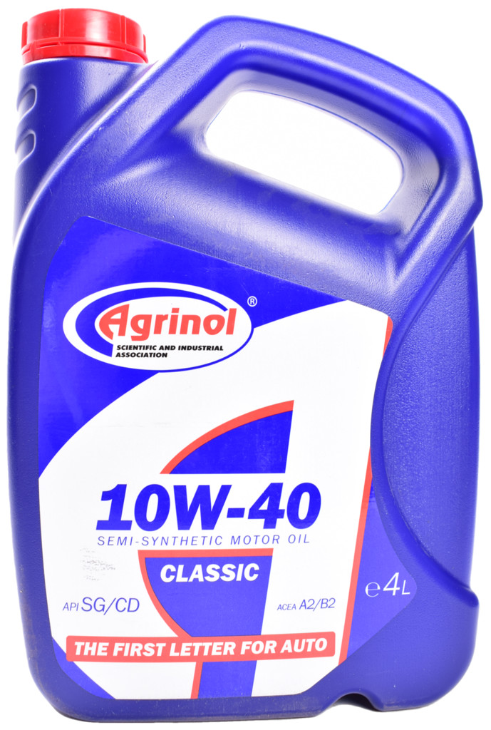 Масло моторное Agrinol CLASSIC 10W-40 SG/CD 4Л
