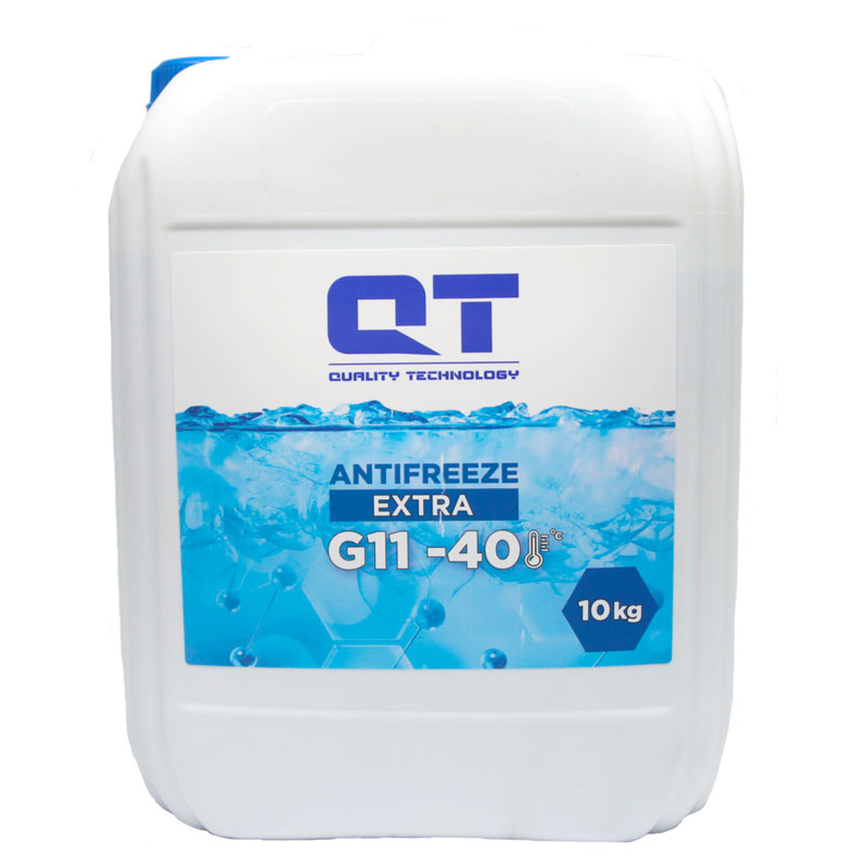 Антифриз QT EXTRA -40 G11 синій 10 кг