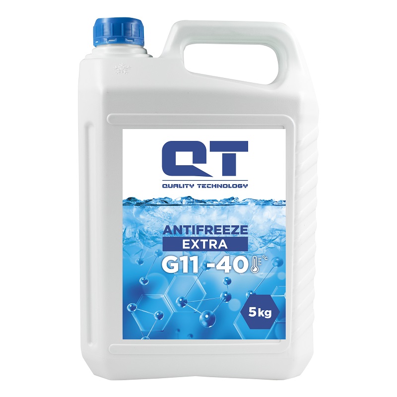 Антифриз QT EXTRA -40 G11 синій 5 кг