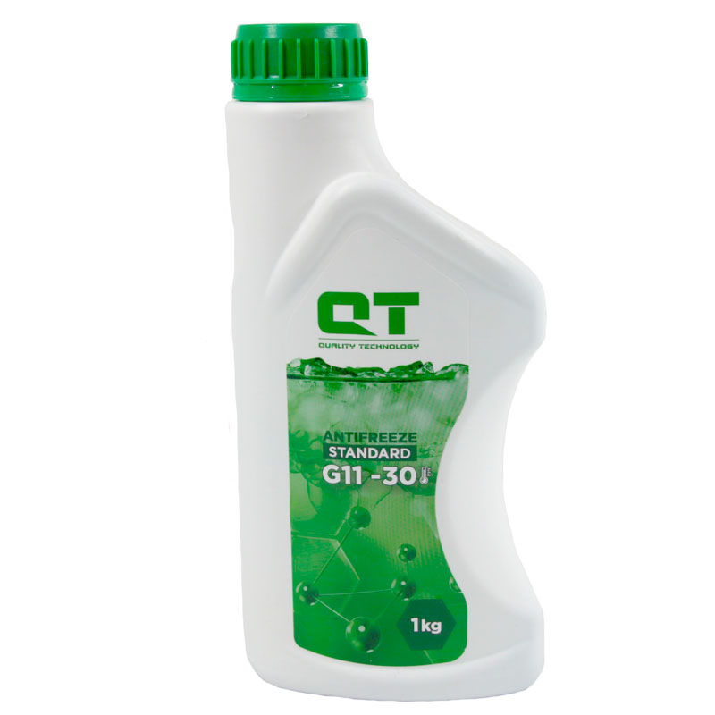 Антифриз QT STANDARD -30 G11 зеленый 1 кг