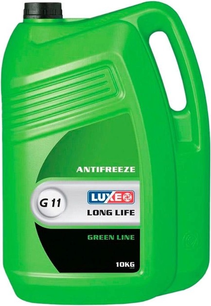 Антифриз LUXE LONG LIFE -40°С, зеленый G11, 10КГ
