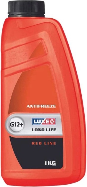 Антифриз LUXE LONG LIFE -40°С, червоний G12+, 1КГ