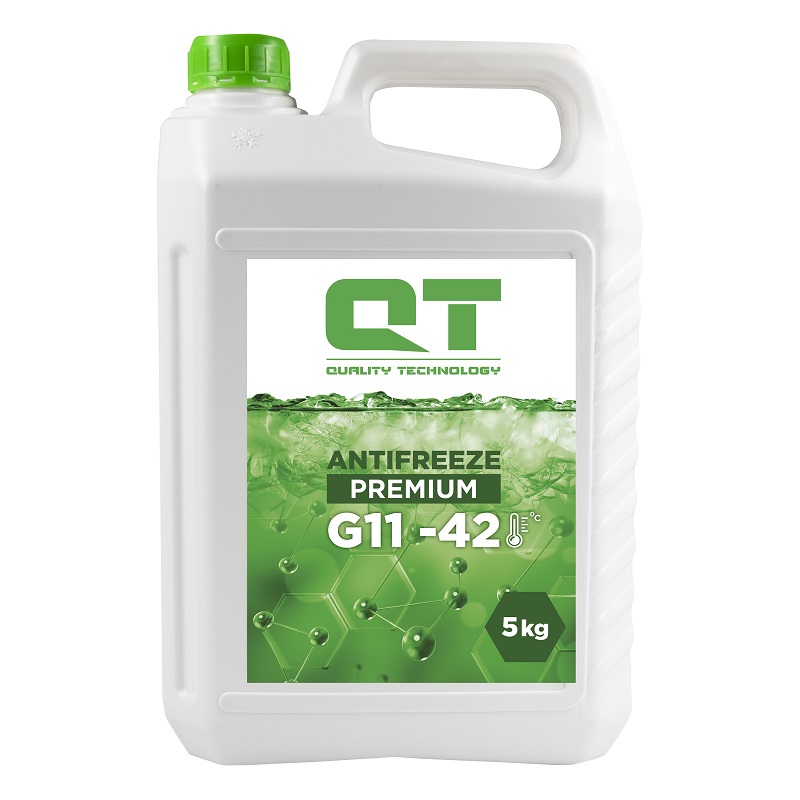 Антифриз QT PREMIUM-42 G11 зелений 5л