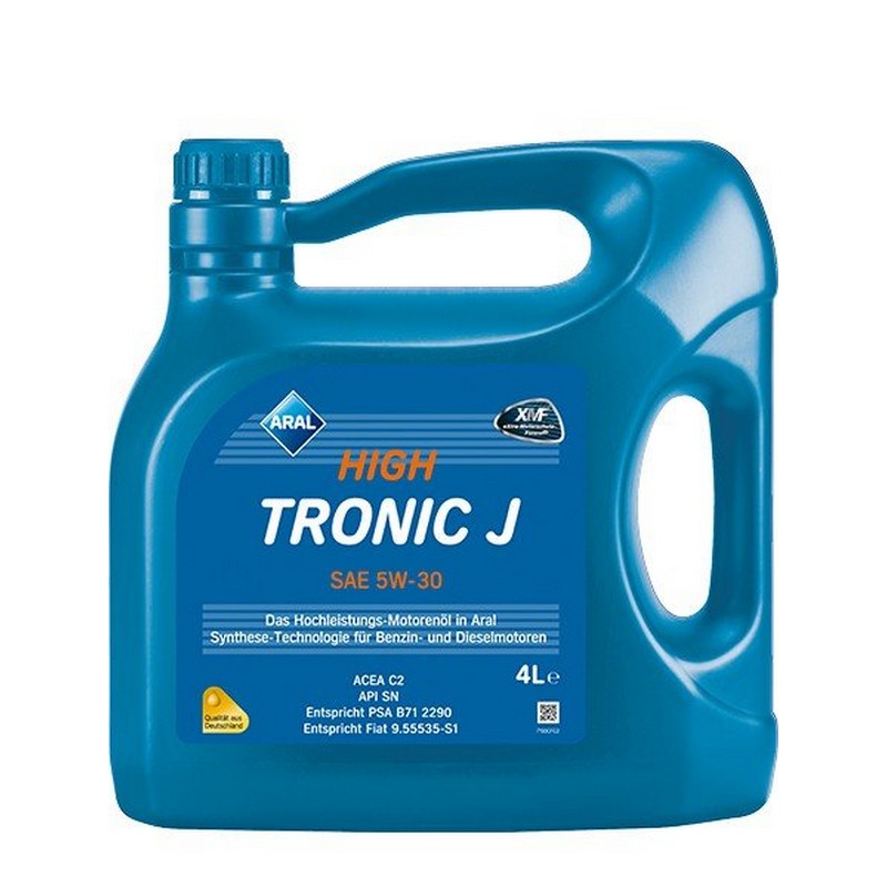 Масло моторное ARAL HighTronic J 5W-30 4 л
