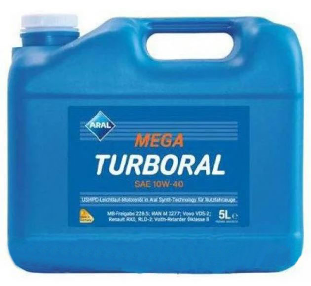 Масло моторное ARAL MegaTurboral 10W-40 5л