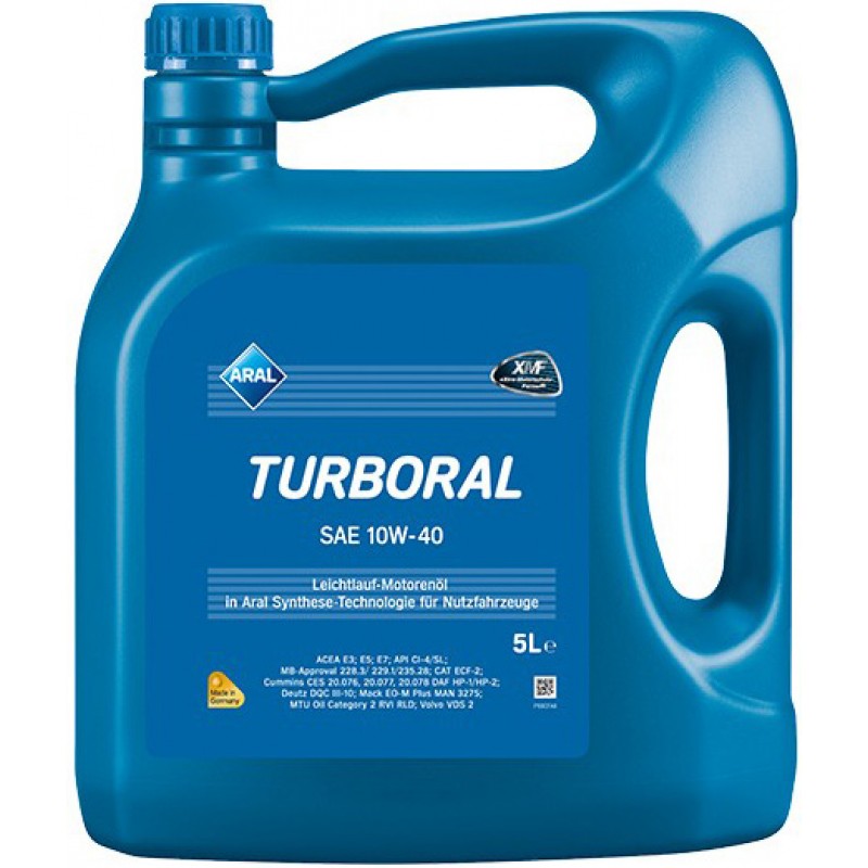 Масло моторное ARAL Turboral 10W-40 5л