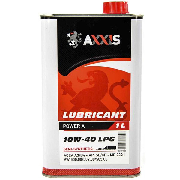 Масло моторное AXXIS Power A 10W-40 LPG 1 л