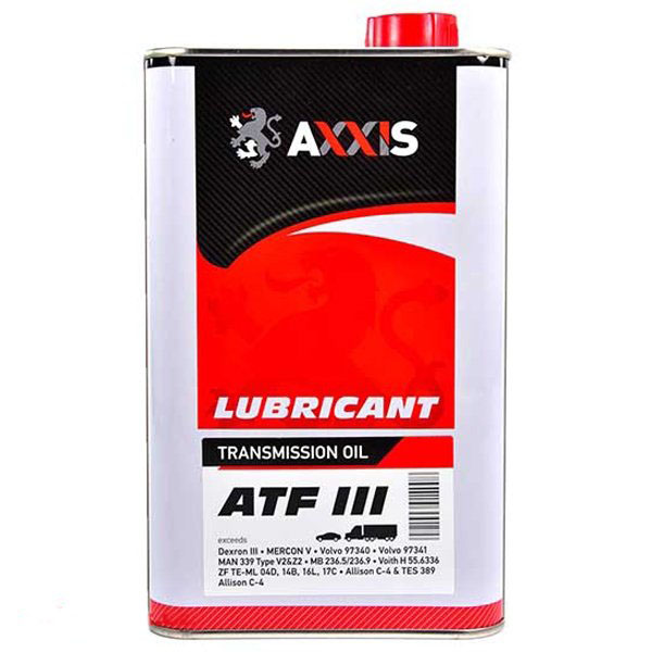 Масло трансмиссионное AXXIS ATF 3 1 л