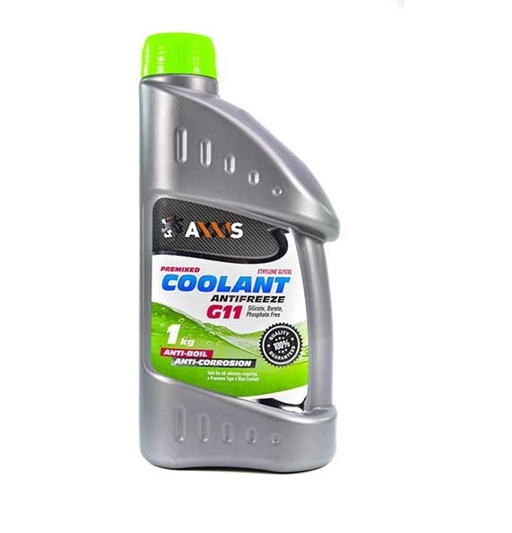Антифриз AXXIS Сoolant G11 (зеленый) 1 кг