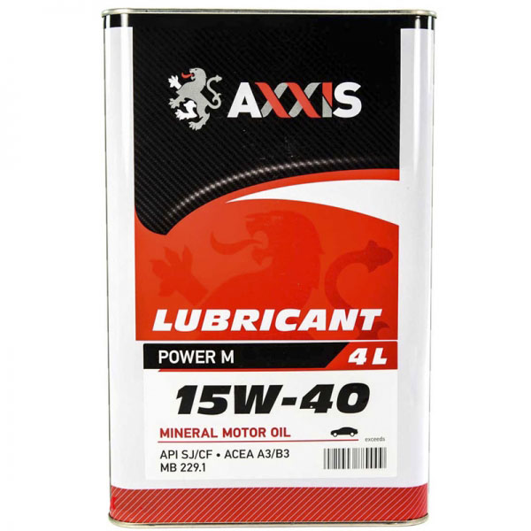 Моторна олива AXXIS Power M 15W-40 1 л