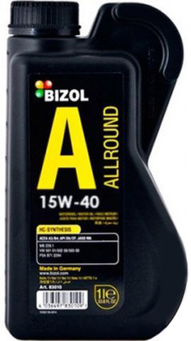 Моторное масло BIZOL Allround 15W-40 1л