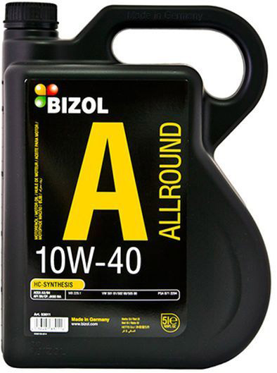 Моторне масло BIZOL Allround 10W-40 5л